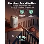 Momcozy Air Purifier for Bedroom with Dimmable Night Light for Small Room - Image 6