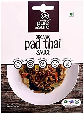 Pure & Sure Organic Pad Thai Sauce | Thai Curry Paste | Vegetarian, Non GMO, No Preservatives | 50gm