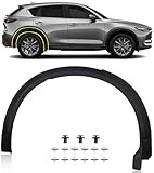 Passenger Side Rear Fender Trim for Mazda CX-5 2017 2018 2019 2020 2021, Mazda CX-5 Accessories, Textured Black Rear Right Side Wheel Arch Fender Flare Molding Trim For MA1790101 | KB7W51W60F8N