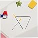 Kisangel Early Learning Musical Toy 6 Inch Steel Triangle Percussion Instrument Bell Rhythm Triangle for Toddlers