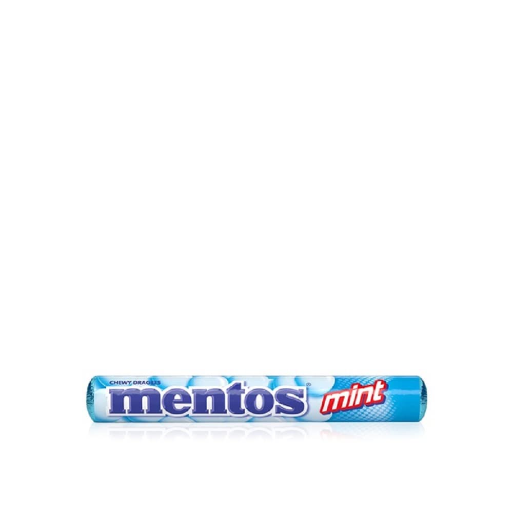 Mentos Chewy Dragees, Mint, 38g