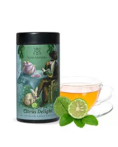 Citrus Delight Herbal Earl Grey Tea Healthy Fruit Flavored Refreshing Assam Tea with Bergamot Flavor 25 Tea Bags