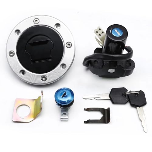 Clé d'allumage Suzuki GS500E kit contacteur et bouchon réservoir 1989-2000