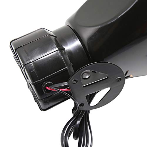 Yorten Megafone para carro com 5 tons buzina 12V 110dB alto-falante alarme de incêndio ambulância si