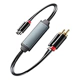 ノイズアイソレーター RCA グランドループアイソレーター カーオーディオ ィルター テレビ/PC/ホームオーディオ/カーステレオシステムで用