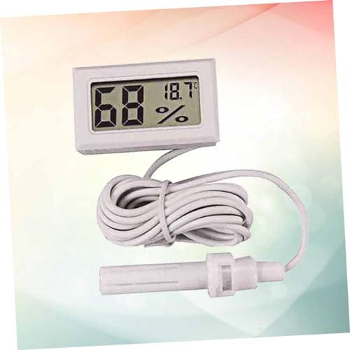 BCOATH Accurate Indoor Hygrometer Humidity Gauge Indoor Home Humidity Meter Indoor Humidity Meter Hygrometer Humidity Clock Humidity Meter Clock Ereader Thermometer
