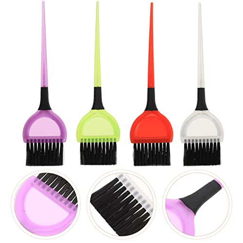 FOMIYES 4 Pcs Pente De Tintura De Cabelo e Escova De Óleo Pó Descolorante Bw2 Tingir Escova De Cabel