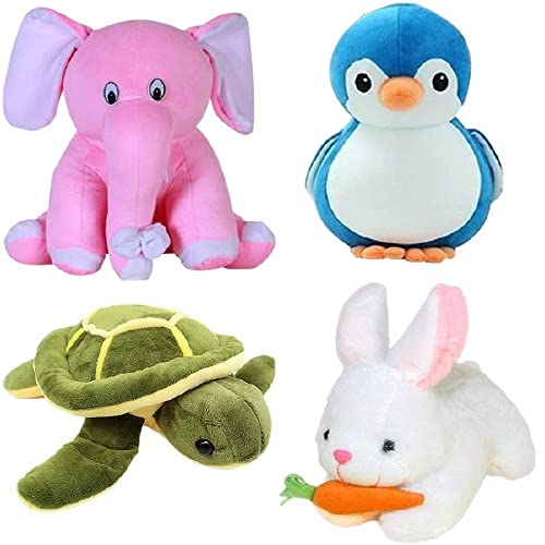 See full amazon price history chart for Future Shop Pack of 4 Elegant Soft Toys Combo Set Appu Elephant, Penguin,Turtle,Rabbit Toy Animals for Kids/Girls/Boys - 30 cm (Multicolor) Future Shop Pack of 4 Elegant Soft Toys Combo Set Appu Elephant, Penguin,Turtle,Rabbit Toy Animals for Kids/Girls/Boys - 30 cm (Multicolor) (B097RZ9ZFK) Amazon Price History, Amazon Price Tracker