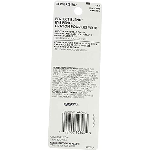 Cover Girl Charcoal Perfect Blend Eyeliner Pencil miniatura 4