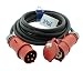 Produktbild CEE-Verlängerungskabel Gummi H07RN-F 5G 6,0mm² 400V 32 A mit Phasenwender von KALLE DAS KABEL 10 Meter