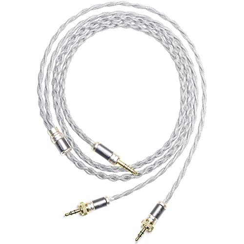 Cable de Auriculares de Plata 6N para Sony MDR-Z7 4.4mm miniatura 1