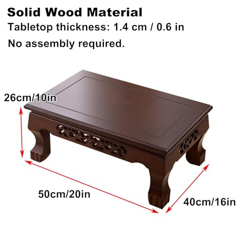 Table basse pour petit espace et studio solution rangement basse