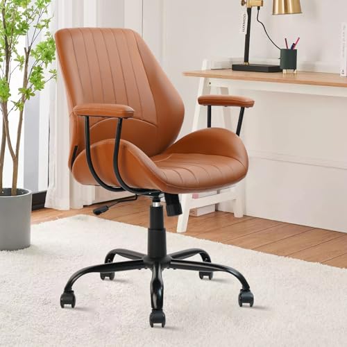 CLATINA Home Office Chair, Mid Century Modern Desk...