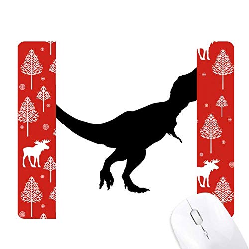 Souris dinosaures fossiles os noirs pour ambiance chalet et Noël Woods