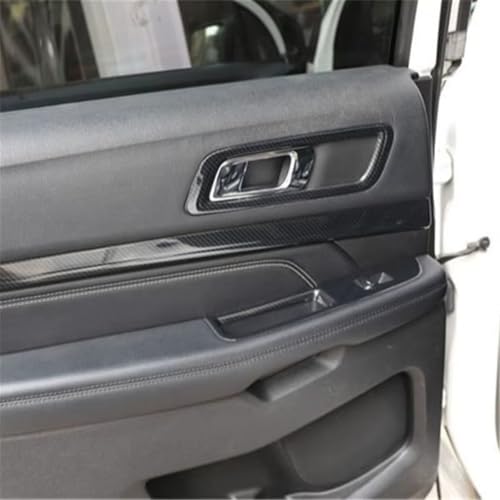 Cubierta de panel Ford Explorer 2017 y pegatina embellecedora de manija interior 2
