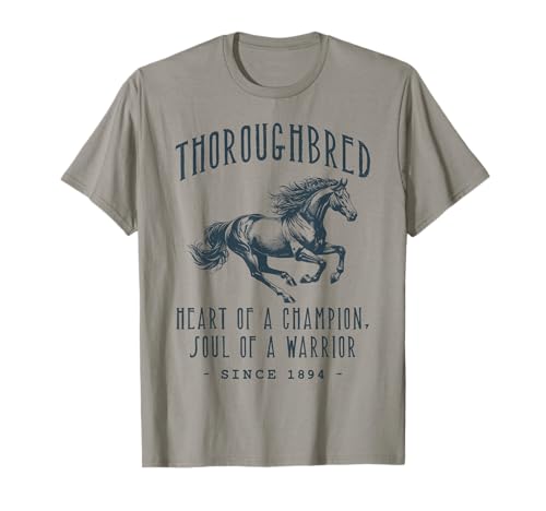 THOROUGHBRED VINTAGE HORSE DESIGN T-Shirt