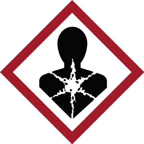 Étiquettes de danger GHS Brady 118853 en vinyle pour identifier les substances nocives
