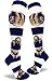 ModSocks Women's Sloth Stripe Knee Socks - Navy