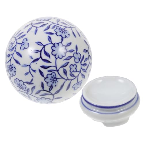 PRETYZOOM Vase Décoratif Céramique Boule Flottante pour De Table Accessoire De Décoration De Maison Et Bureau pour Aquarium Et Arrangements Floraux