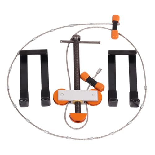 Mikikit Juego Profesional de Apertura de Cuerda para Compuesto Herramienta Auxiliar de Aleación de Aluminio y Acero Inoxidable Portátil y Ligera para Tiro al Aire Libre