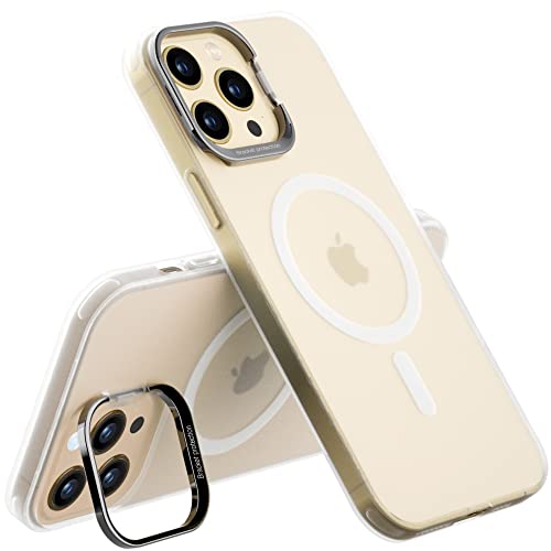 PZOZ iPhone 14 Pro ケース,MagSafe対応 カバー 米軍MIL規格 スタンド機能 スマホケース 指紋防止 全面保護