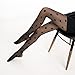 Nalvia Black Bold Polka Dot Tights for Women | 30 Denier Patterned Pantyhose, Stretch Nylon Fashion Stockings, Elegant Black Tights for Women for Parties, Dresses & Daily Wear