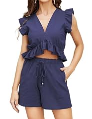 Navy Blue Romper