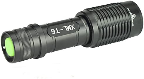 LED Flashlight 3800 lumens Ultra Bright CREE XML T6 Tactical Torch 5-Mode Zoomable Flashlight Waterproof Torch Lm Light Lantern