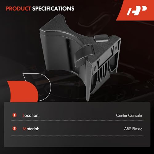 Portavasos negro compatible con Lexus ES350 2007-2012 miniatura 3