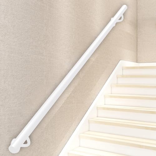 Main courante d'escalier antidérapante contre les chutes, fer forgé robuste de 350 cm