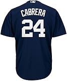 Miguel Cabrera Detroit Tigers Navy Blue Kids Cool Base Alternate Replica Jersey (Kids 4)