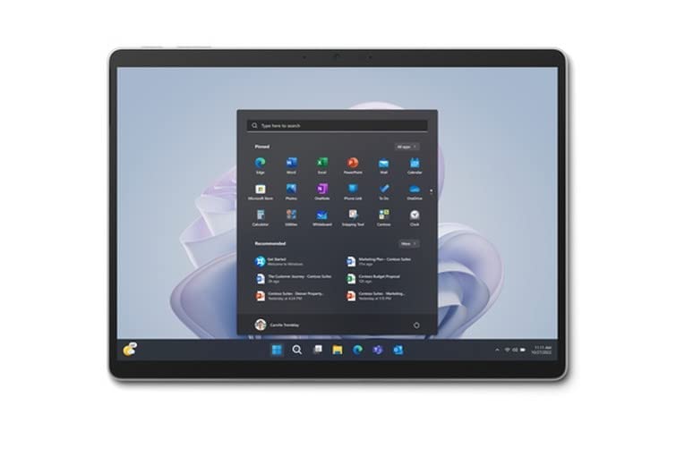 Microsoft Surface Pro 9 5G LTE 128 GB 33 cm (13 Zoll) 8 GB Wi-Fi 6E (802.11ax) Windows 11 Pro Platin