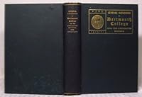 GENERAL CATALOGUE OF DARTMOUTH COLLEGES And The Associated Schools 1769-1910, Including a Historical Sketch of the College B000RFA42W Book Cover