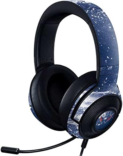 Skinit Decal Skin Compatible with Razer Kraken X Gaming Headset - Officially Licensed NHL Washington Capitals Frozen Design