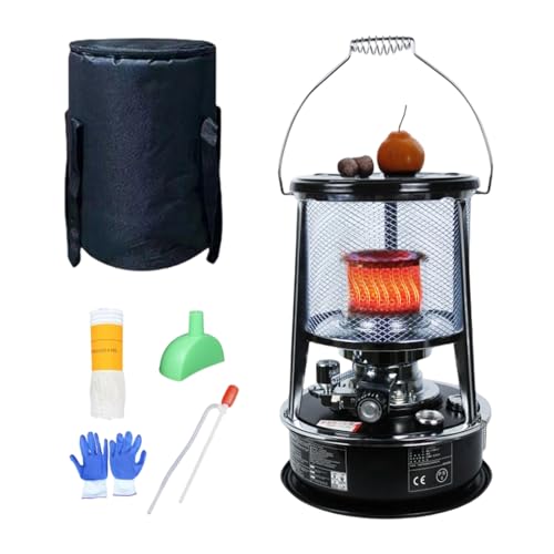Estufa de queroseno – Quemador calentador hornillo linterna – Hornillo portátil para exterior – Para exterior, camping, senderismo, supervivencia, cocina, barbacoa, tienda de cocina, casa o patio