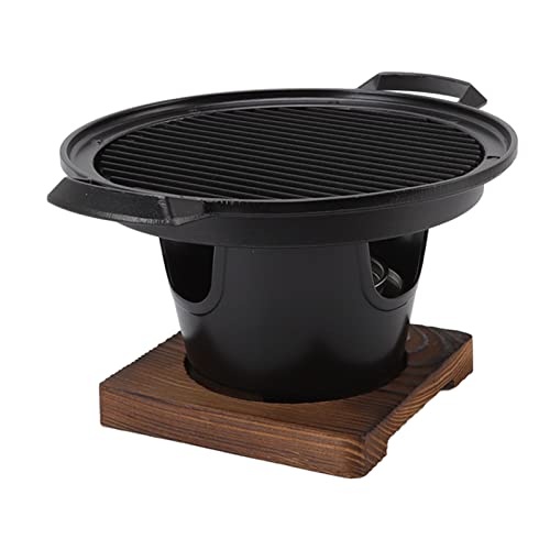 Nachukan Barbecue De Table sans Fumée Petit Barbecue Au Charbon De Bois Portable Et Facile à Nettoyer pour Une Utilisation en Intérieur Et en Extérieur