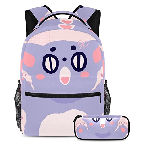 Sac de voyage pour étudiants Scare Cat multicolore parfait pour le camping et les cours