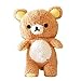 zcm Peluche 55cm Simpatici Giocattoli Orso Relax Peluche Kids Rilakkuma Bear Doll Regalo di Compleanno Soffice per Bambini