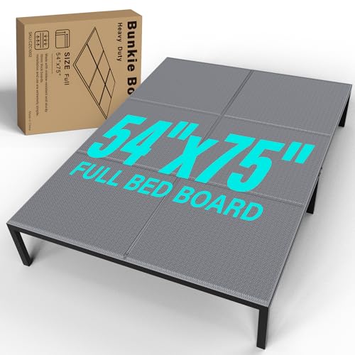 ZEKOO Bunkie Board Full Size 54''x 75'': Folding Low Profile 10mm...
