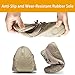 NEVOVA SHOES for Men & Women, Nevova Orthopedic Shoes Men, Comfort Non Slip Barefoot Shoes, Walking Hiking Boots Hike (Khaki, Adult, Women, 13, Numeric, US Footwear Size System, Medium)