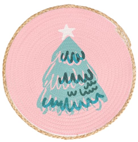 Set de table de Noël Ø 38 cm MIJOMA en polyester lavable pour repas de fête - 7