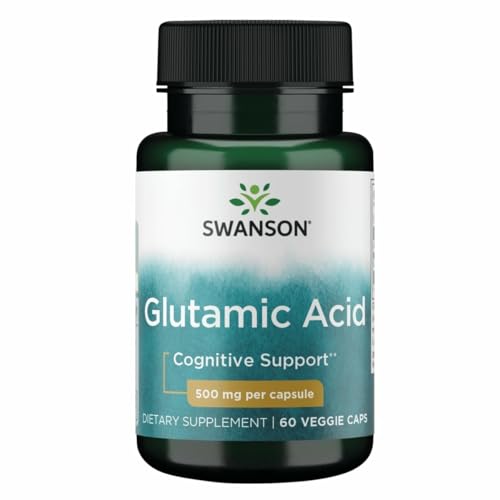 Glutamic Acid, 500mg - 60 vcaps
