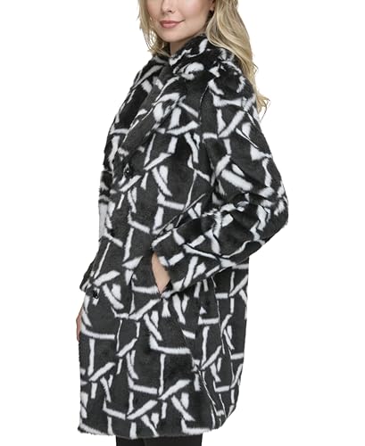 KARL LAGERFELD Women's Everyday Long Faux Fur3