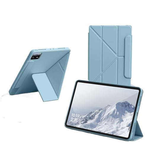 Coque antichoc iPad 11 pouces avec rabat Y-Fold et fente stylet intégrée