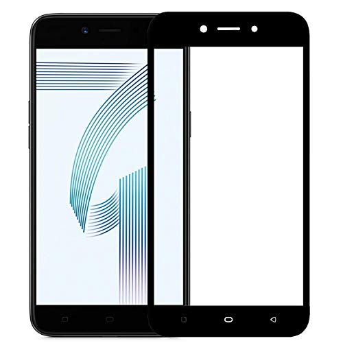 Image of Screen Protector for Oppo A37 (Black) Tempered Glass Edge-to-Edge 6D Screen Guard With Installation Kit