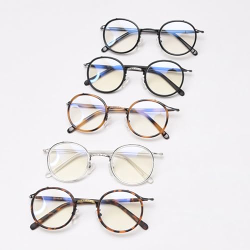 Monture de lunettes rondes rétro pour souligner votre regard avec originalité