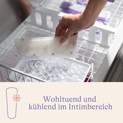 Lansinoh Intimpad Cool & Care - maximaler Kühlkomfort & Pflege im Wochenbett - feuchtigkeitsspendendene Gel-Pads mit Bio Aloe Vera und Hamamelis - 8 Stück
