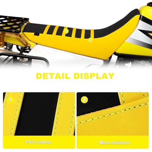 Housse de siège DR650 en cuir PVC de haute résistance mécanique