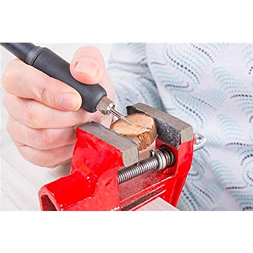 Image of DIY Crafts 30 Pieces Rotary Tool Bits - Diamond Tipped Deburring and Engraving Set - For a Range of Surfaces in a Variety of Sizes (Shape No # 8, Diamond Burr)