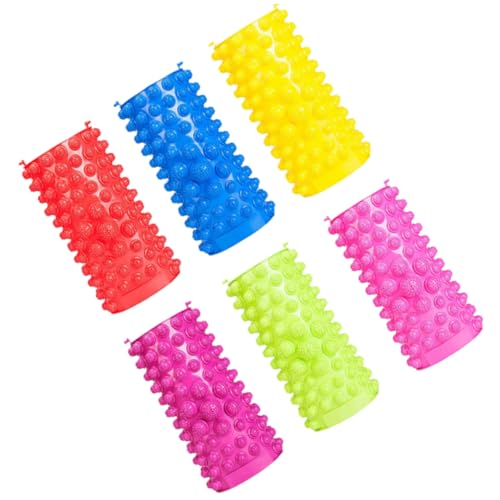 Tapis de massage réflexologique Healvian | Set de 6 pièces colorées pour acupression à la maison